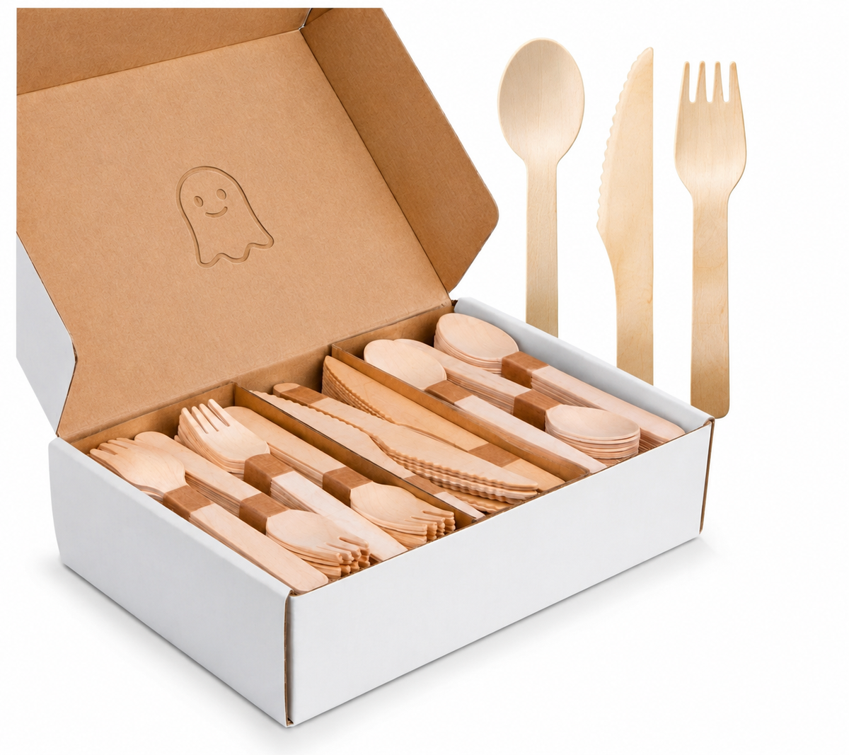 GHOST compostable cutlery